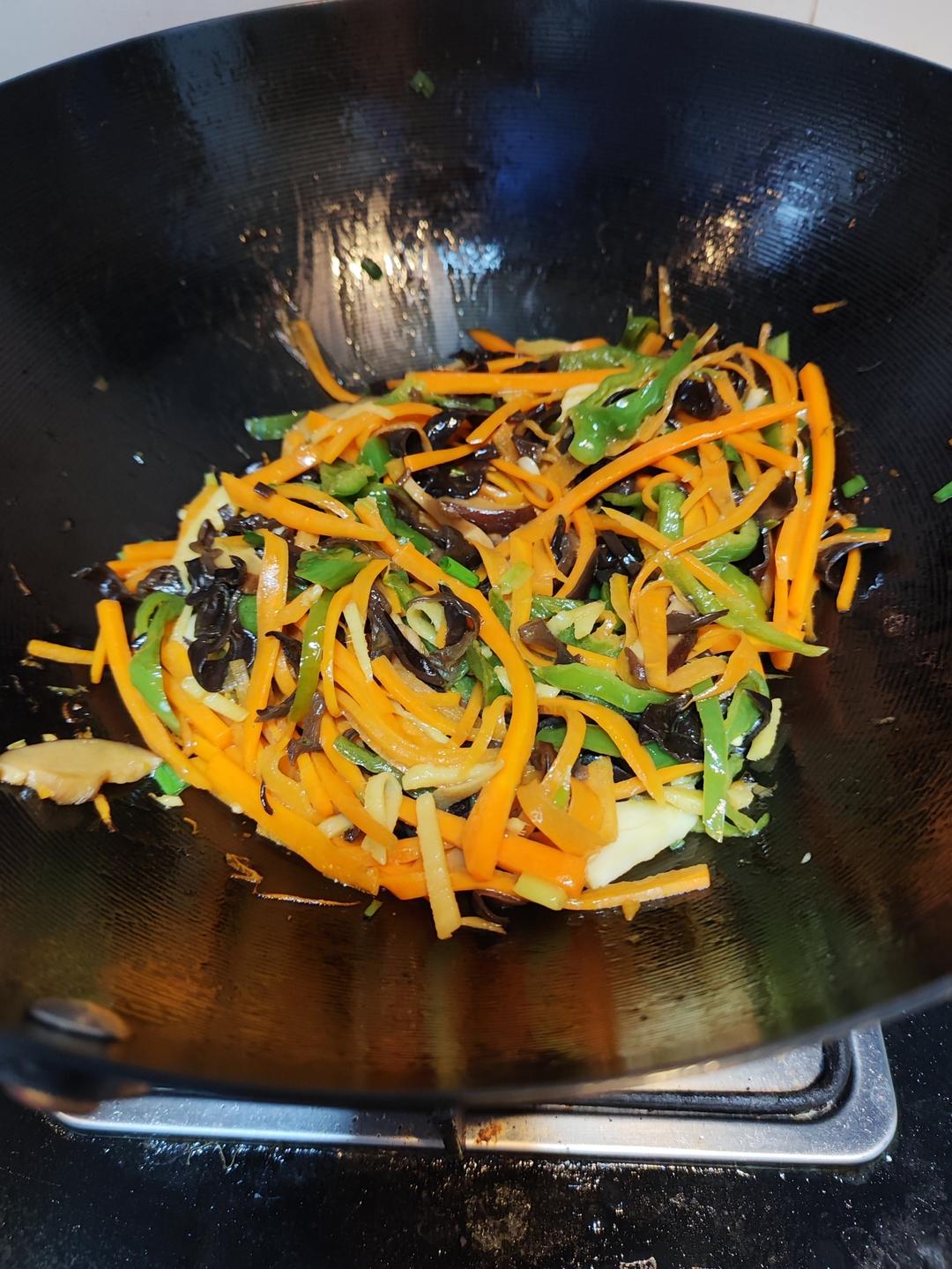 下饭菜鱼香鸡蛋