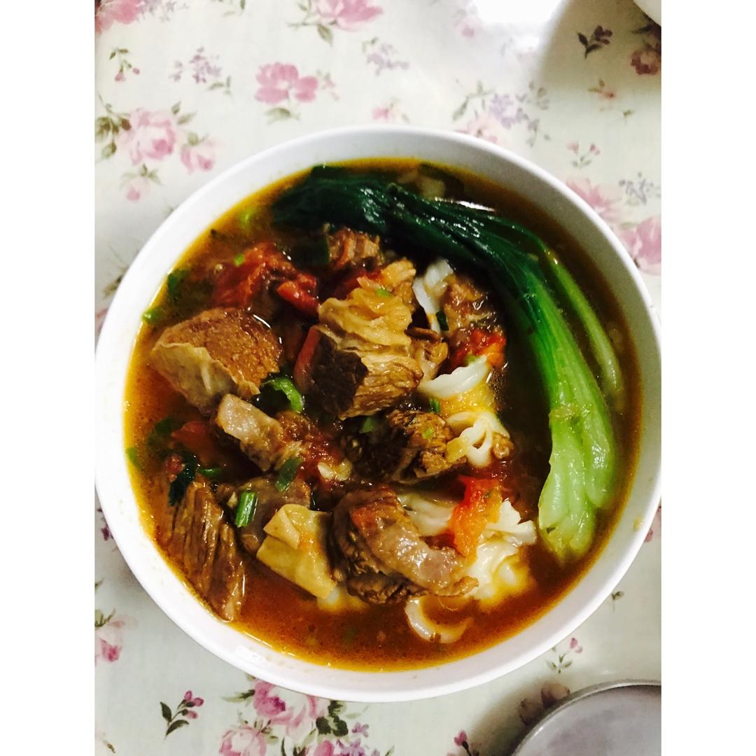 【红烧牛肉面】