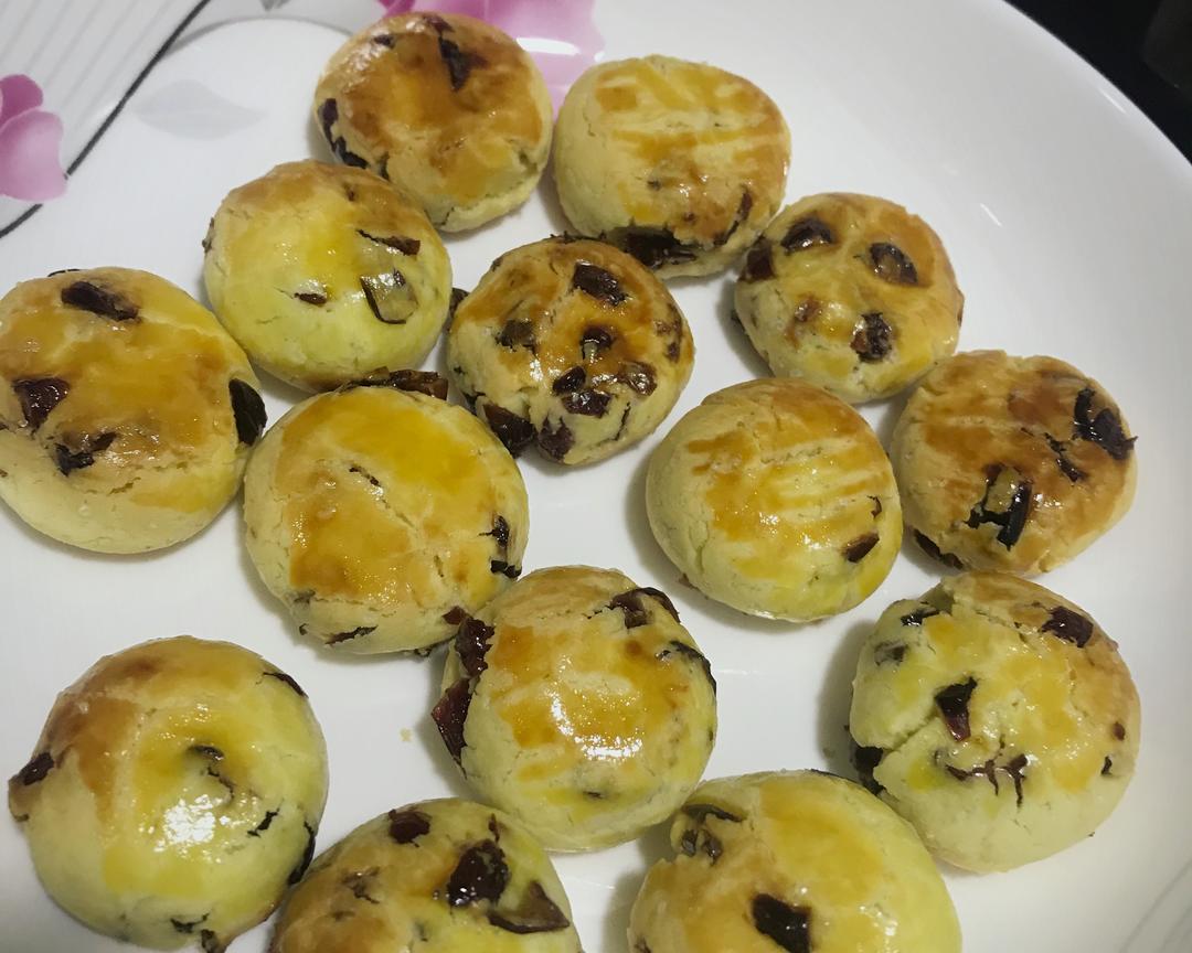 超级好吃的蔓越莓奶酥饼（零失败）