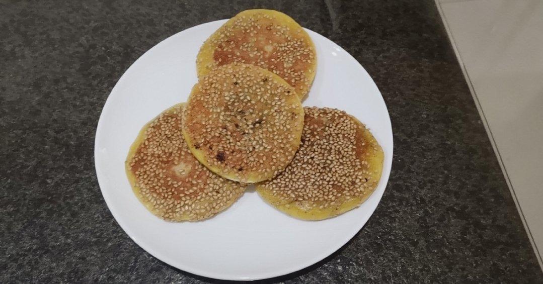 香糯南瓜饼