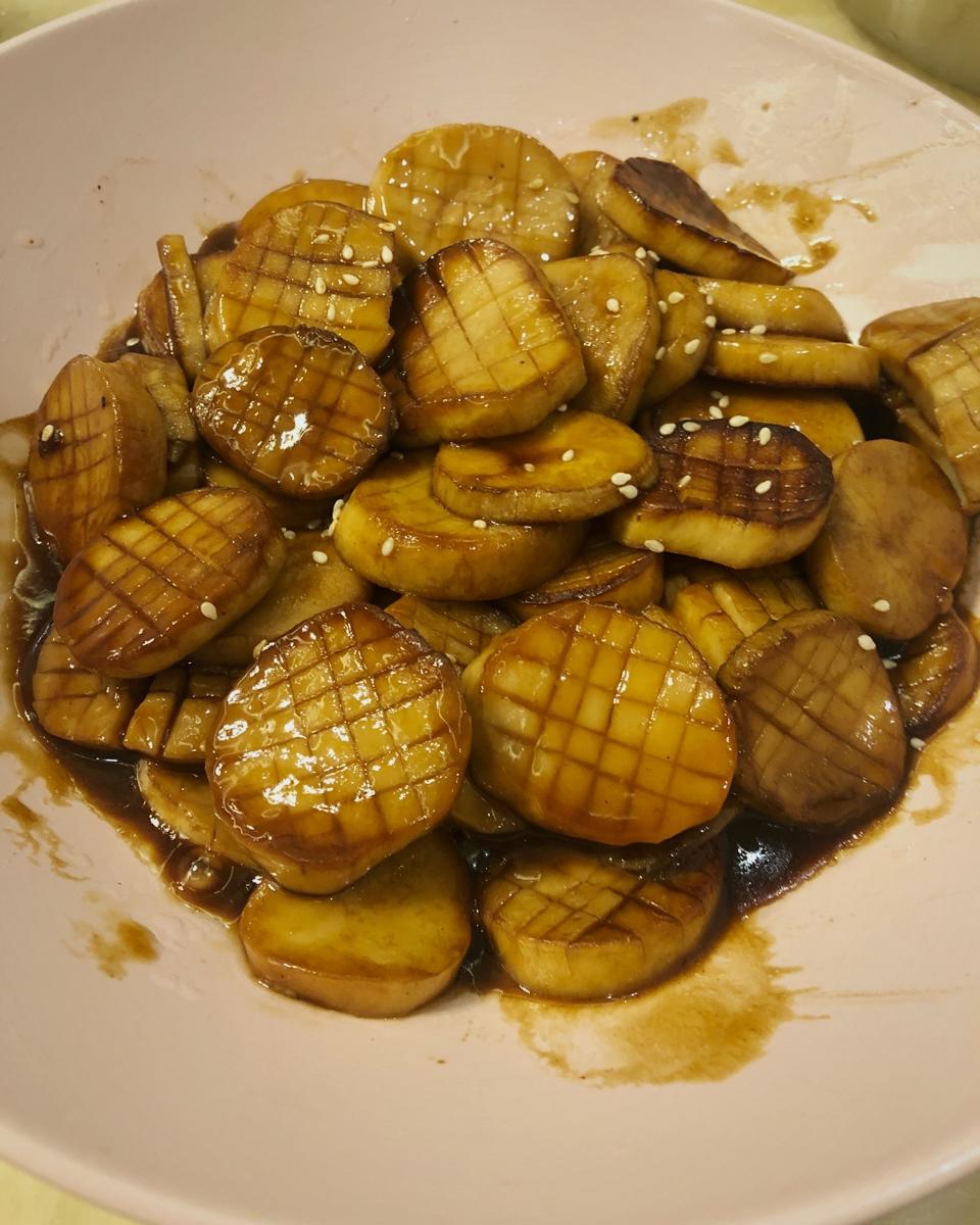 酱汁杏鲍菇❗比肉还好吃