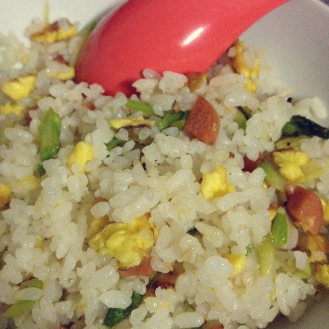芦笋蛋炒饭