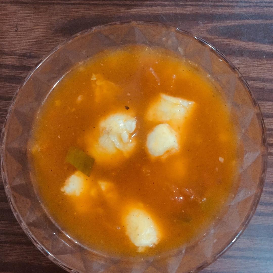 番茄虾滑汤
