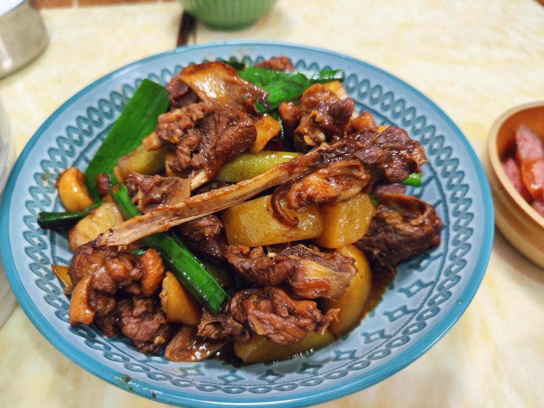 姜爆鸭（仔姜炒仔鸭）