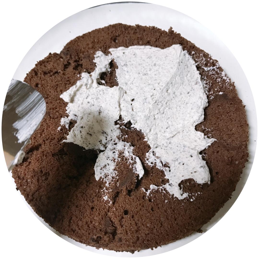 6寸奥利奥咸奶油蛋糕