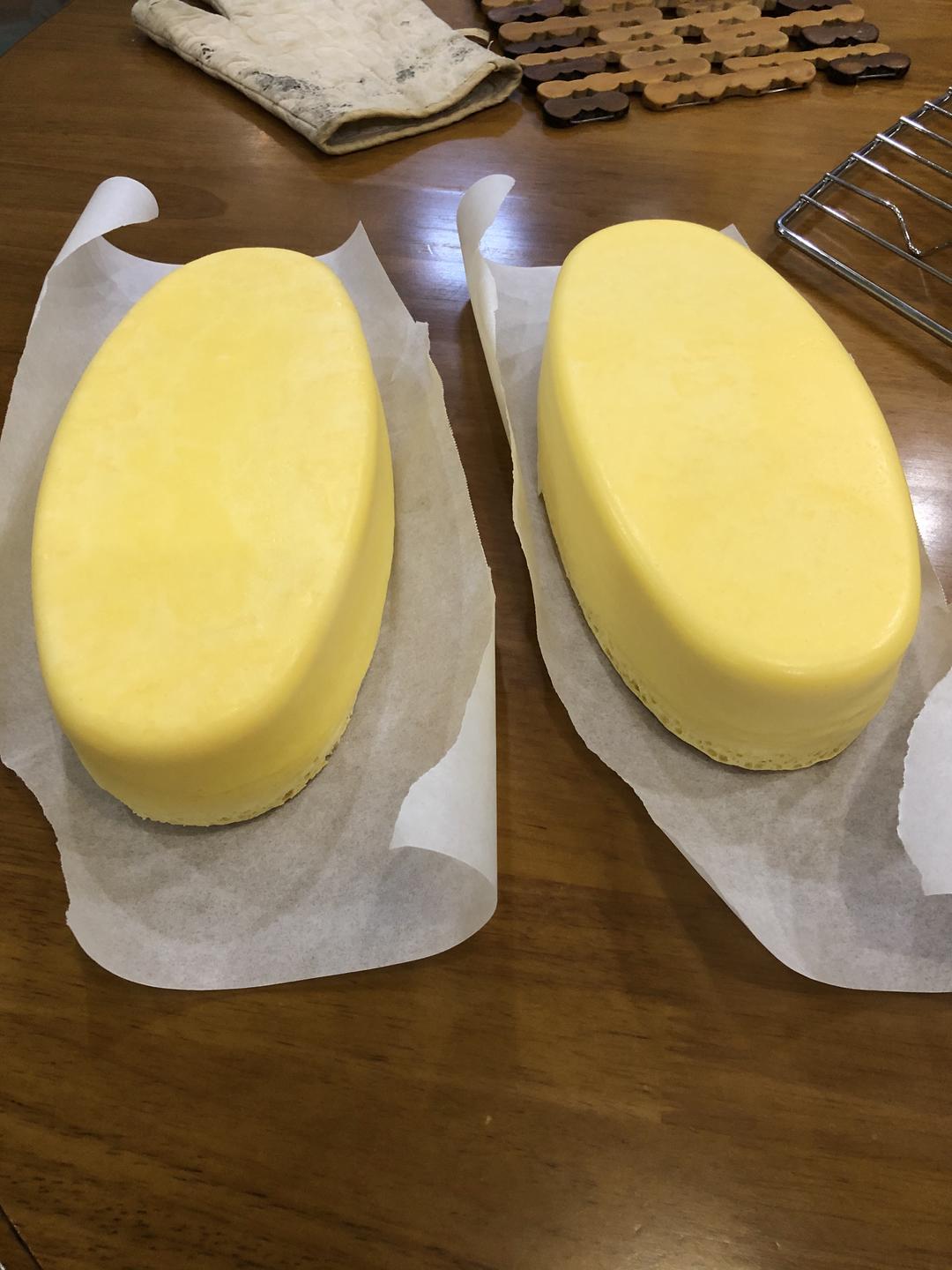 超级嫩滑的6寸椭圆形轻乳酪蛋糕入口即化的做法 步骤20