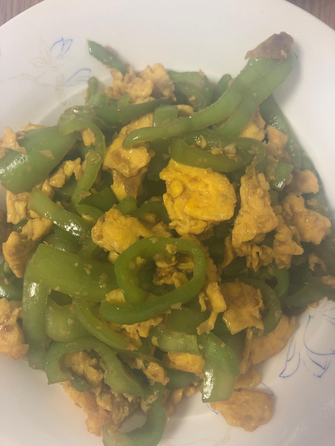 青椒炒蛋