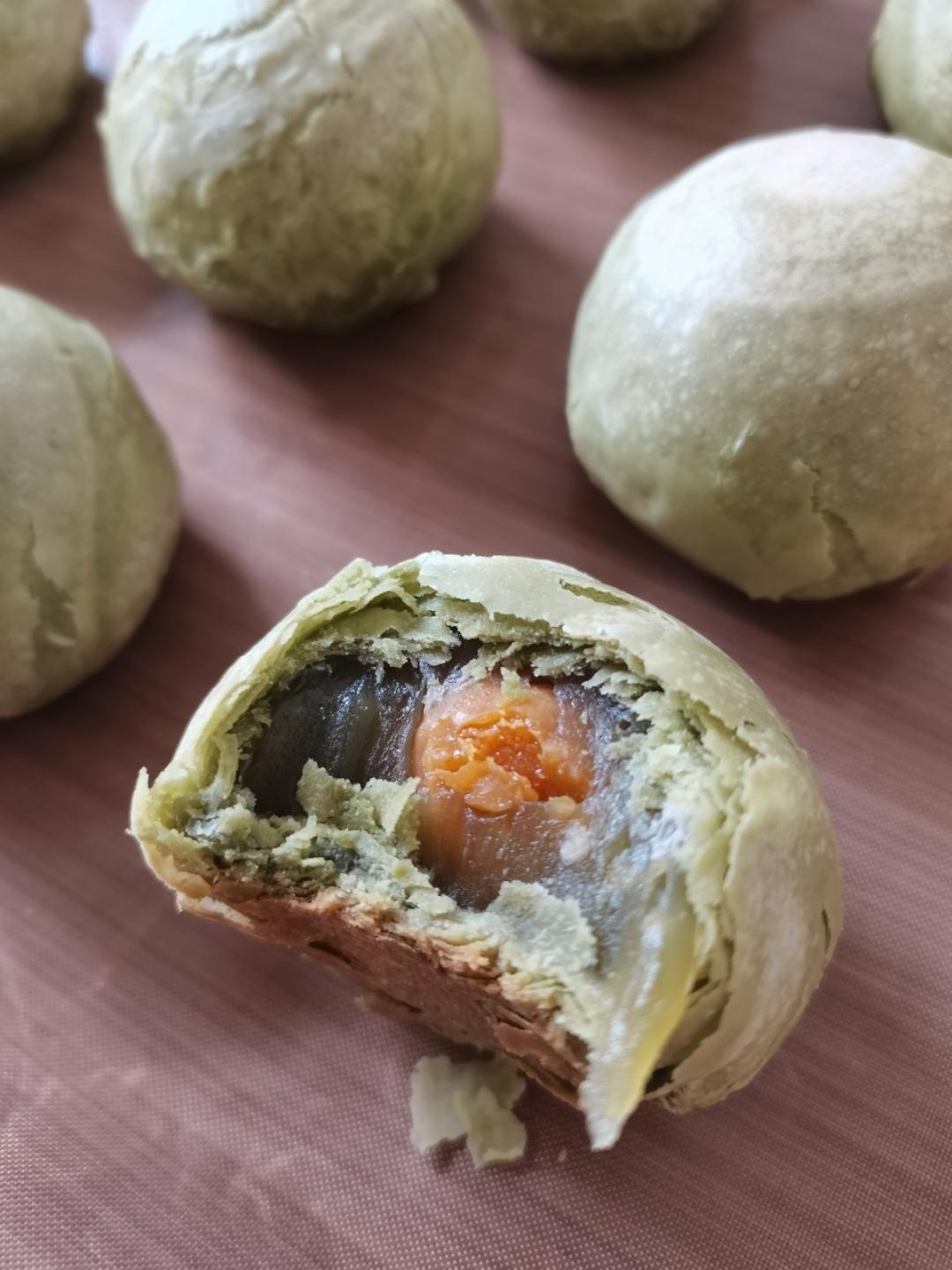 抹茶龙井/乌龙蛋黄酥｜🍵