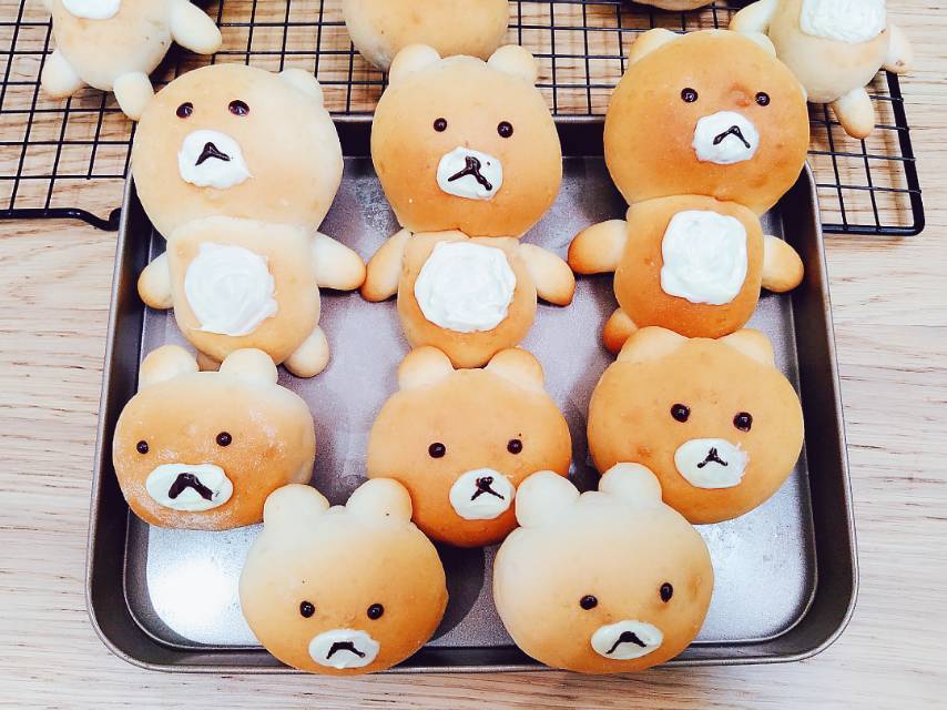 小熊面包