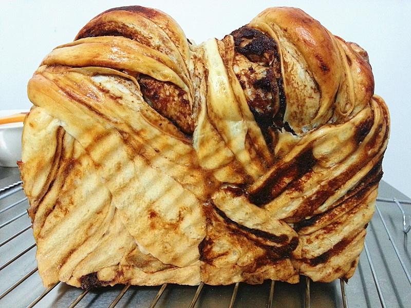 枣泥大理石吐司的做法