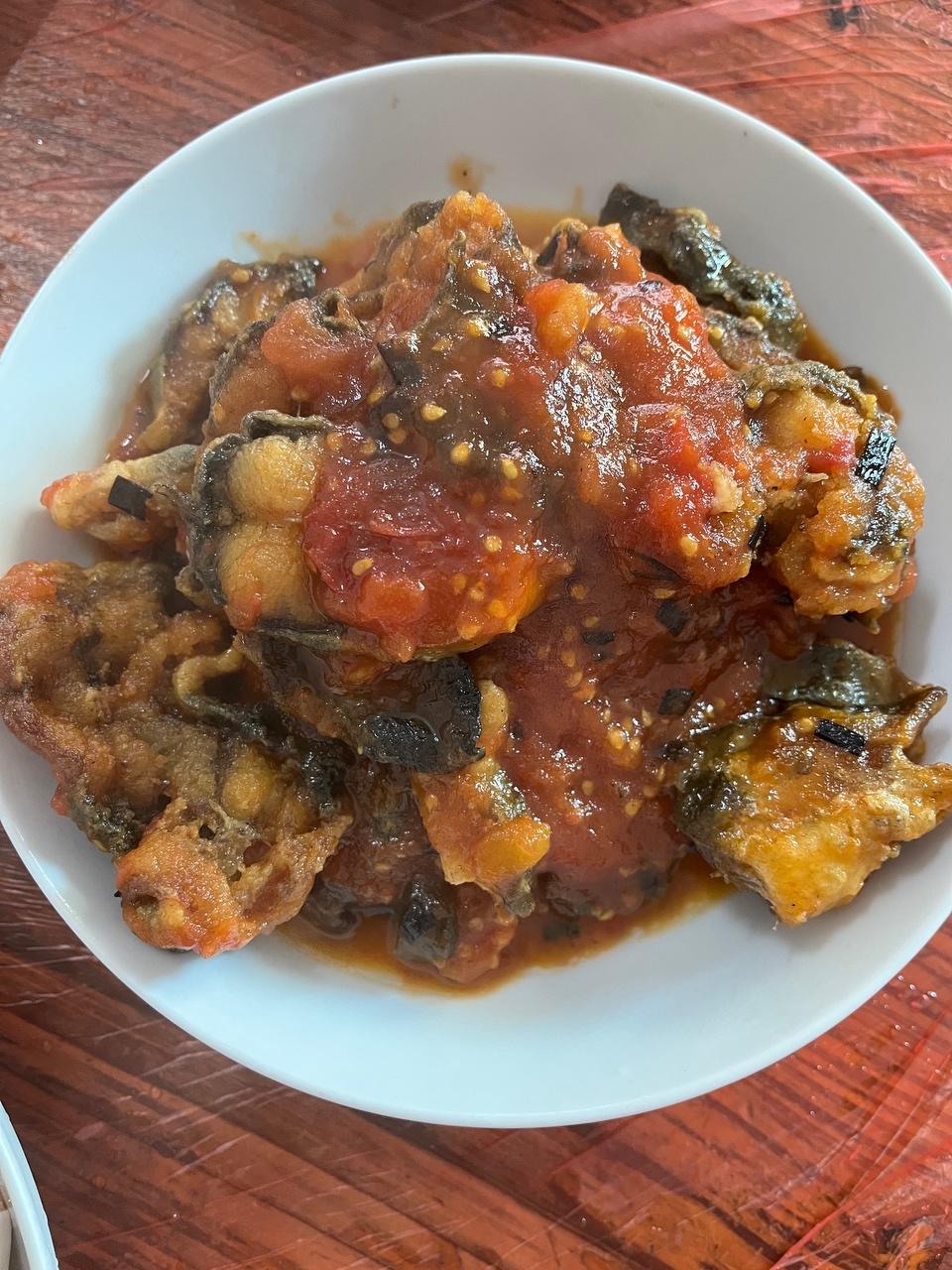 鳗鱼番茄新吃法