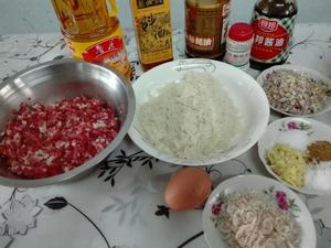 【烫面牛肉蒸饺】的做法 步骤1