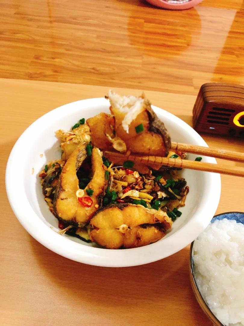 不用一滴水超入味的鱼块