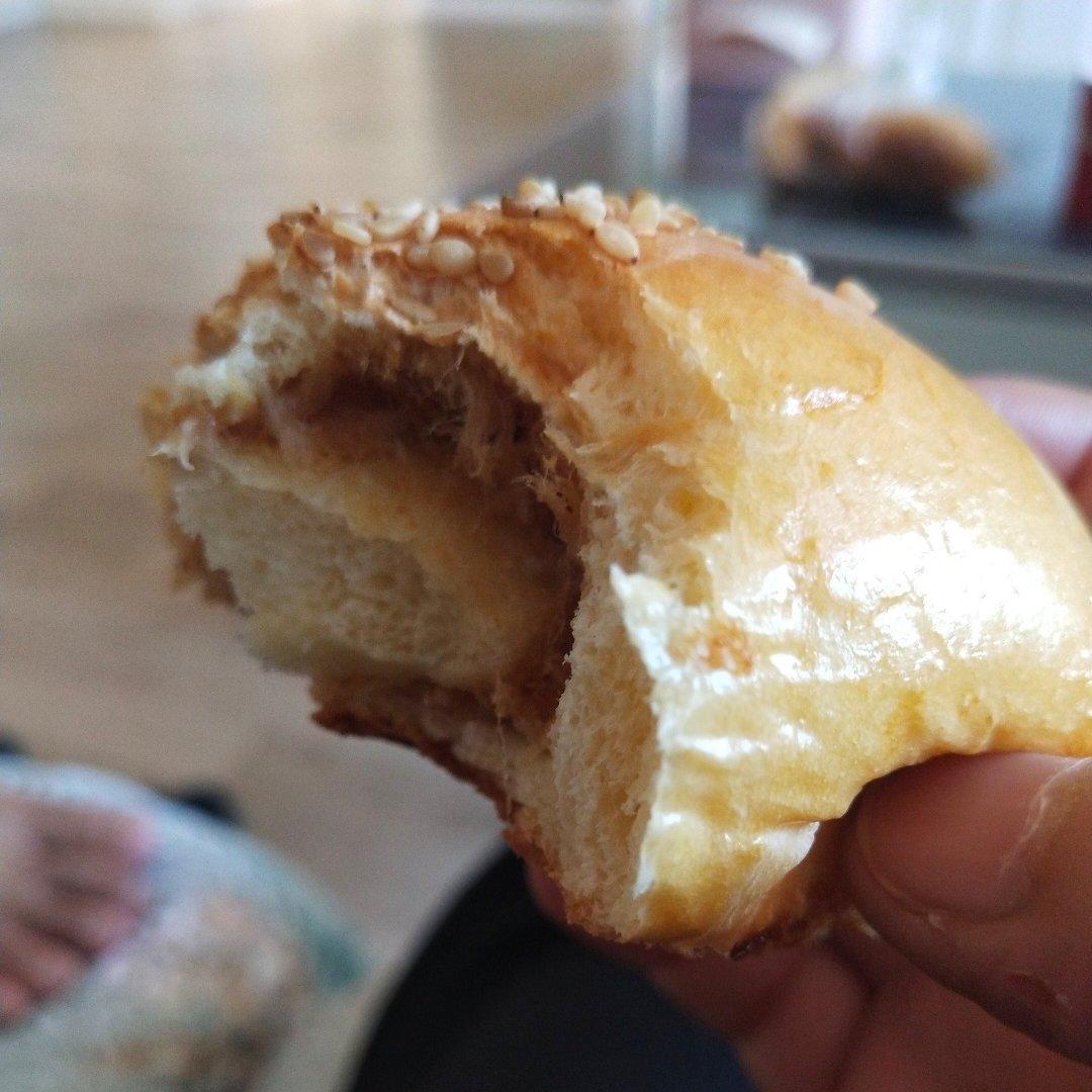 超好吃的肉松面包