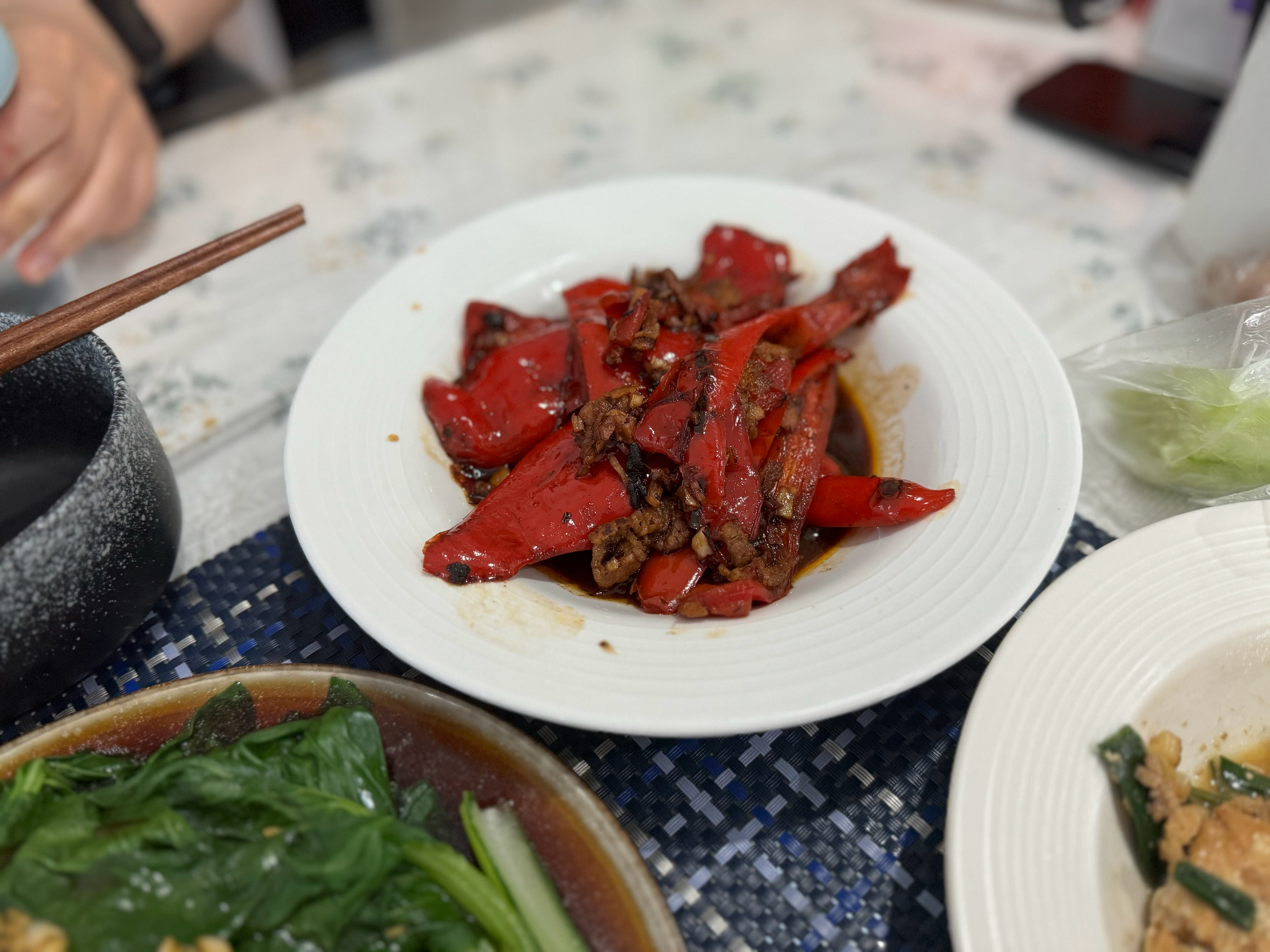 红椒豆豉炒肉的做法