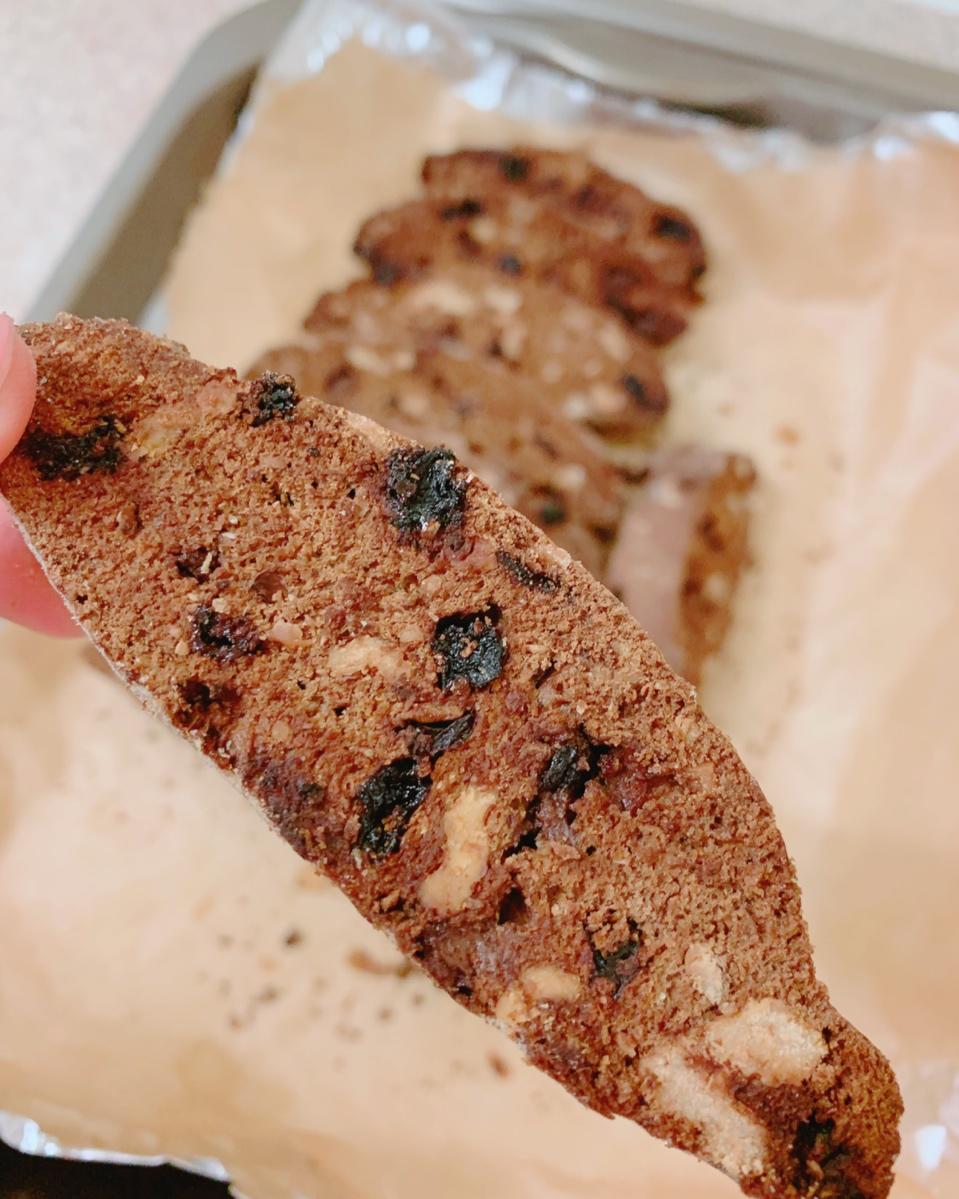 【香到爆炸的！！－黑芝麻风味意式脆饼 】Biscotti