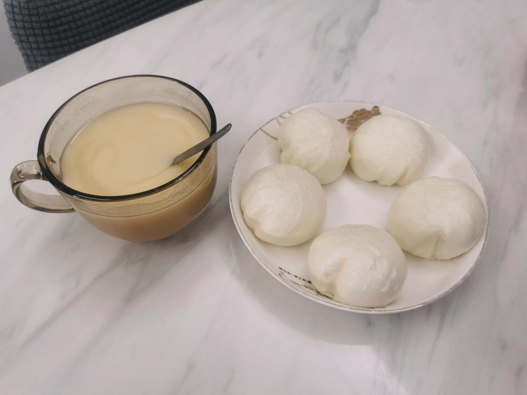 蒸奶黄包|松下JK180蒸烤箱