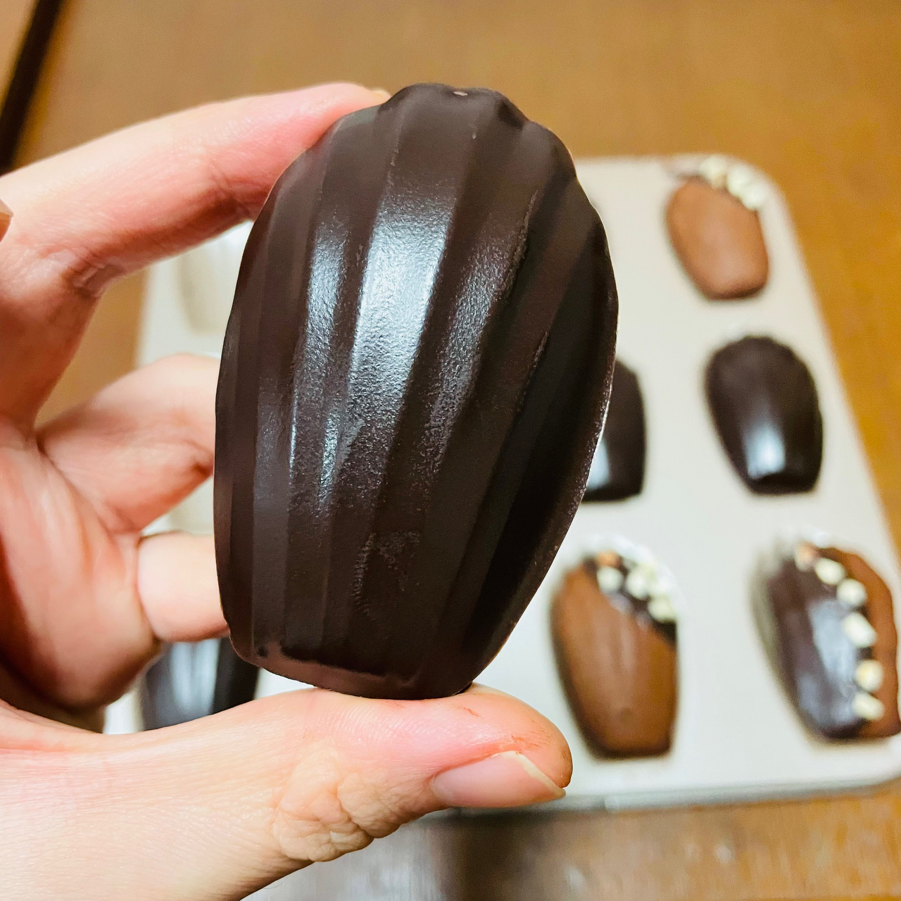 韩国Nebokgom脆皮巧克力玛德琳