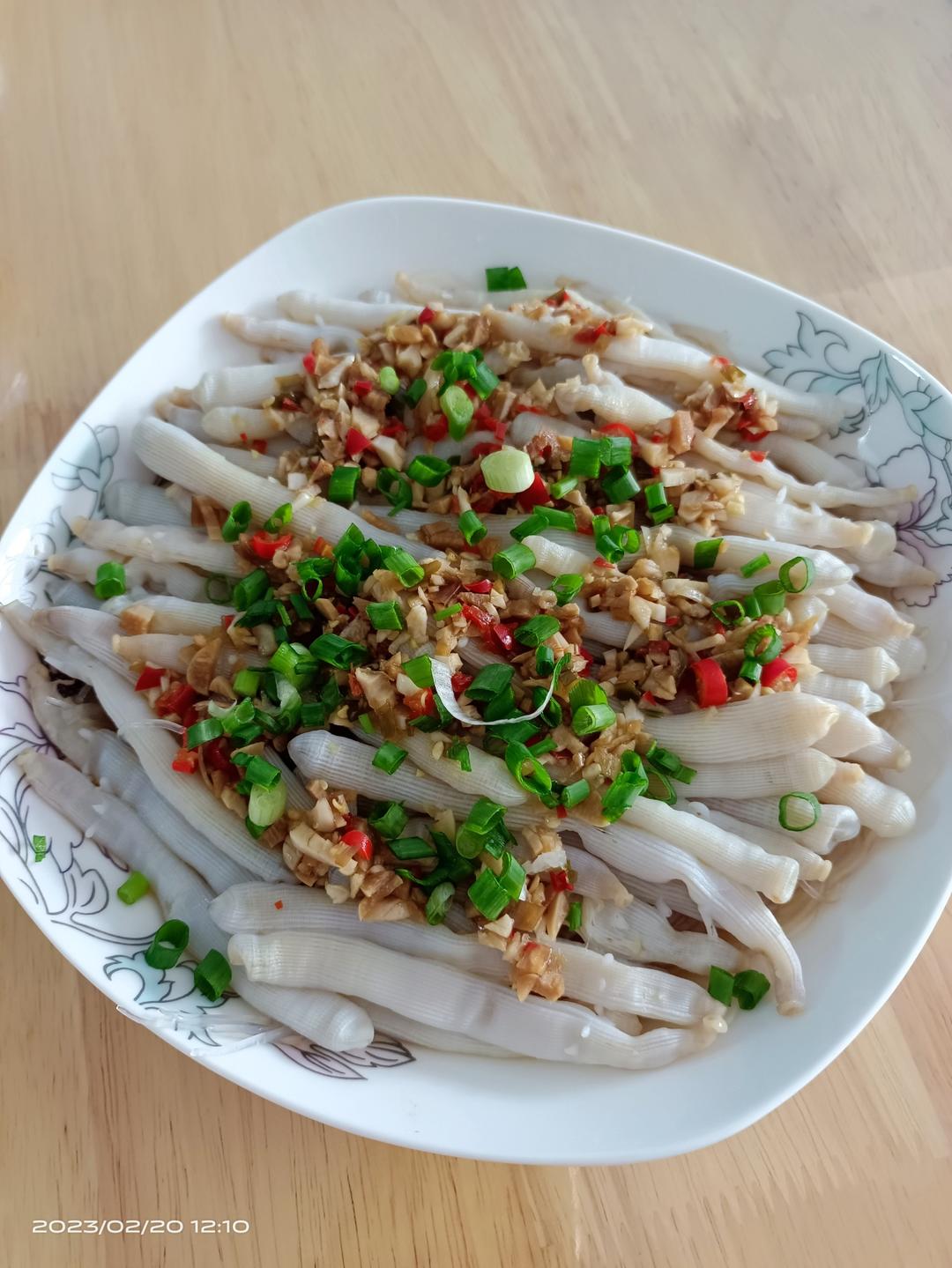 蒜蓉粉丝蒸沙虫