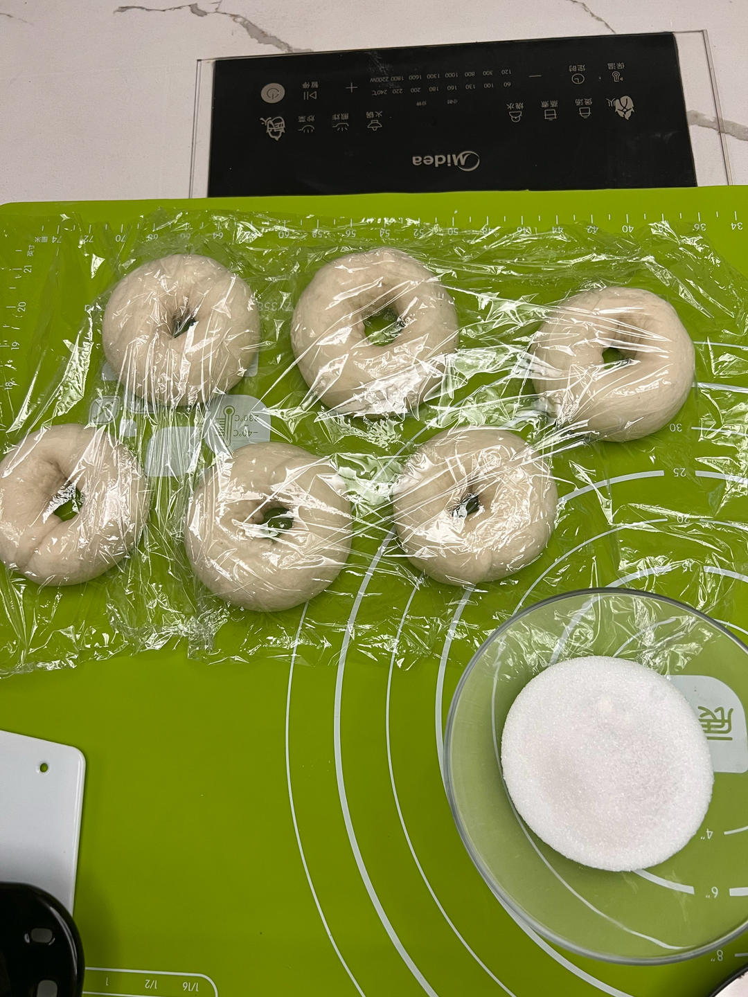 培根芝士碱水贝果