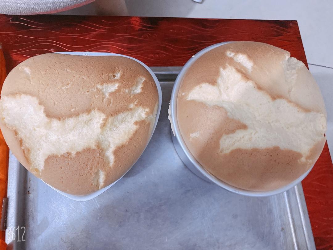 6寸戚风蛋糕（自用）