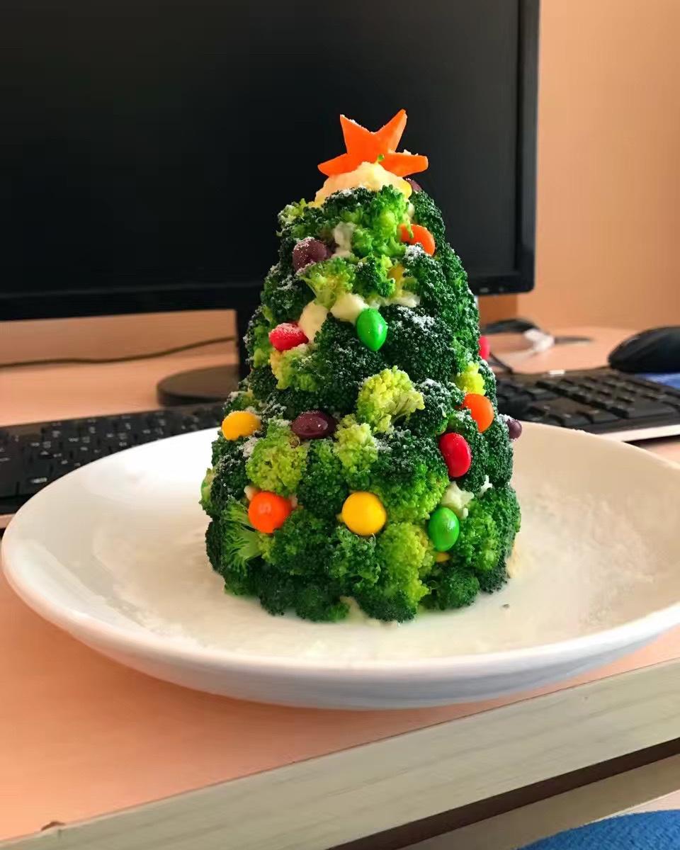圣诞树沙拉
