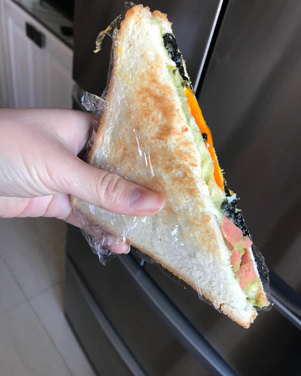 快手牛油果三明治