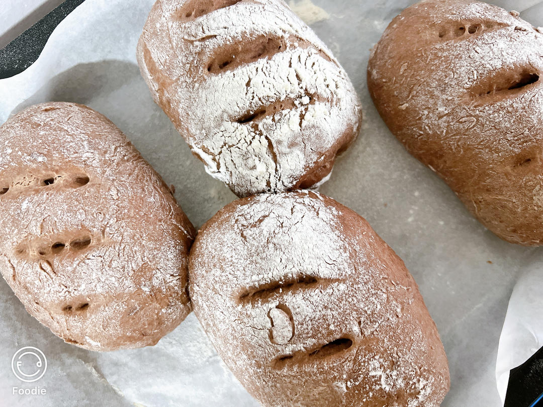 可可牛奶哈斯面包