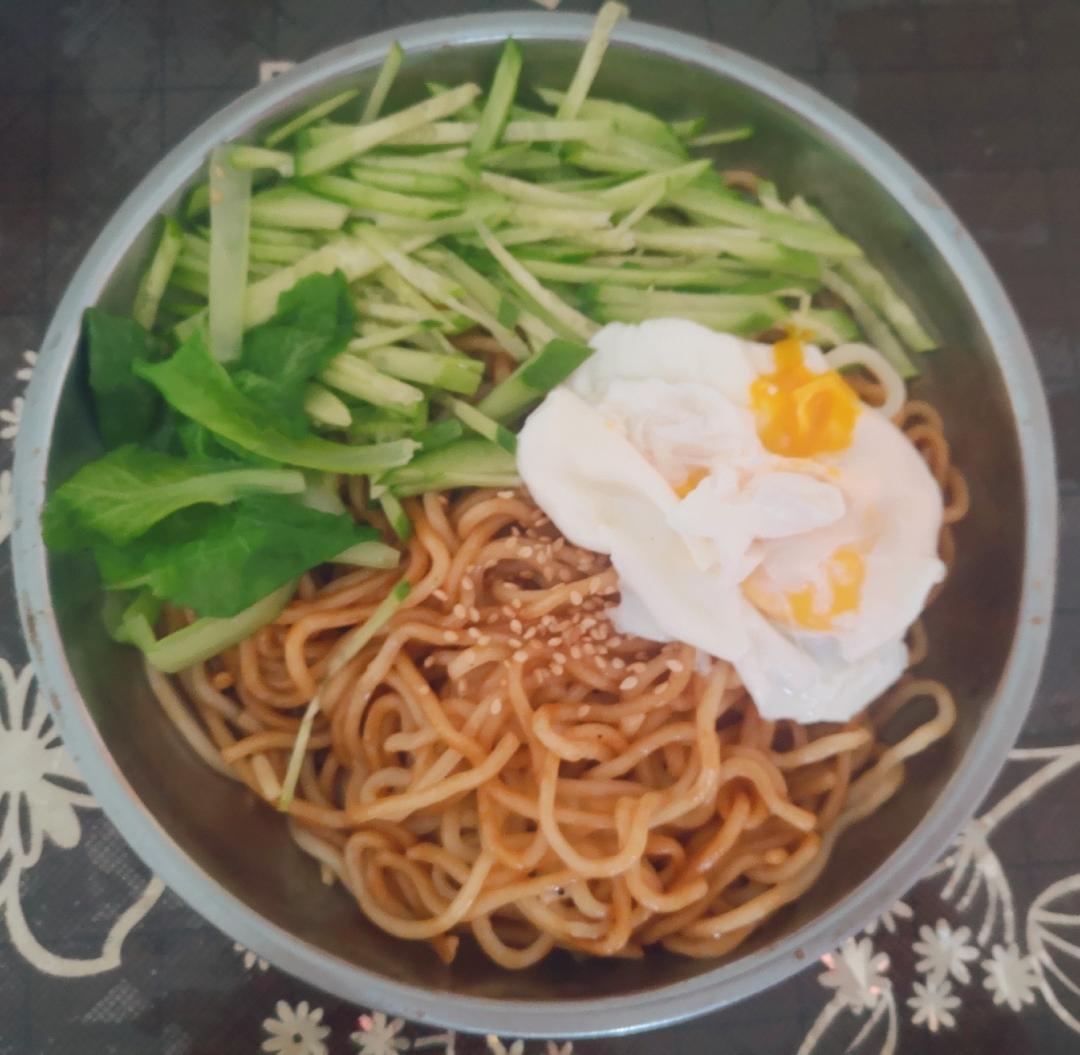 葱油拌面的做法