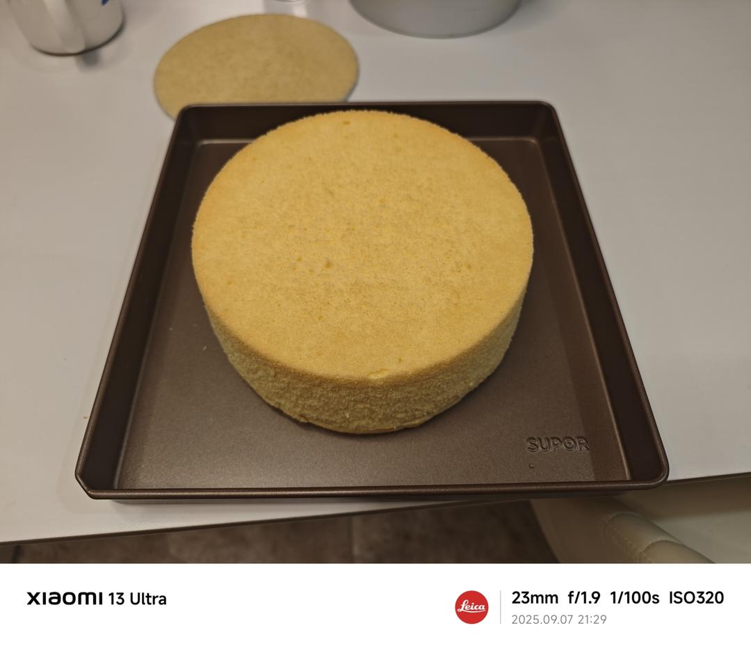 低油低糖戚风蛋糕🍰（6寸8寸）