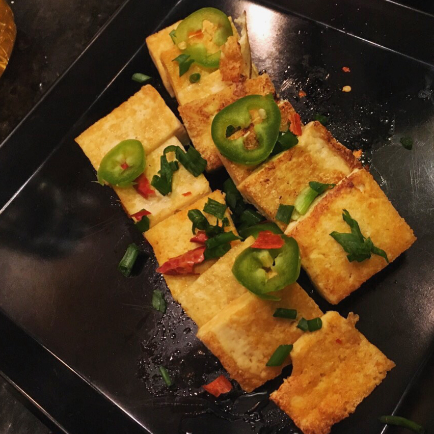 家常煎豆腐