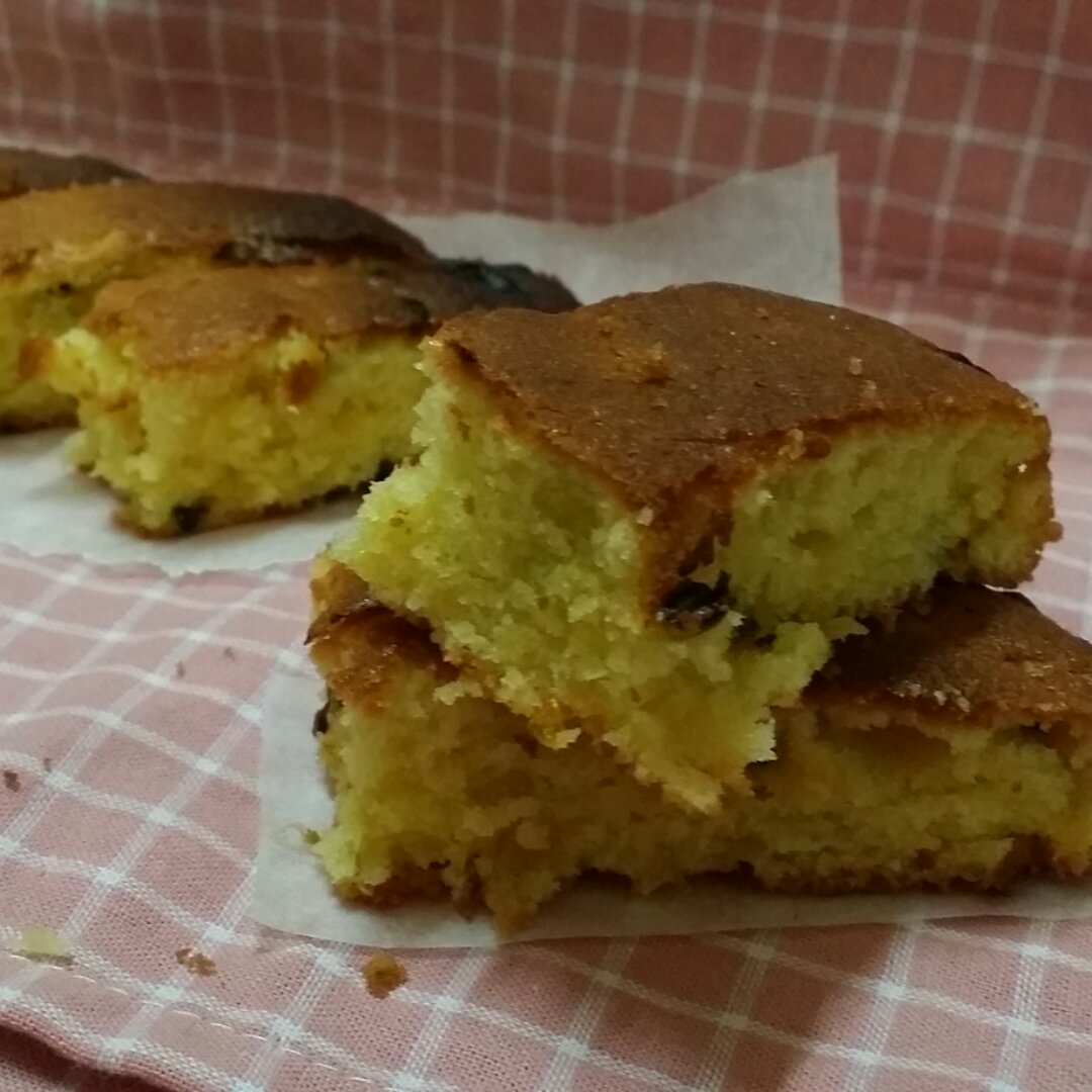 轻盈百香果磅蛋糕