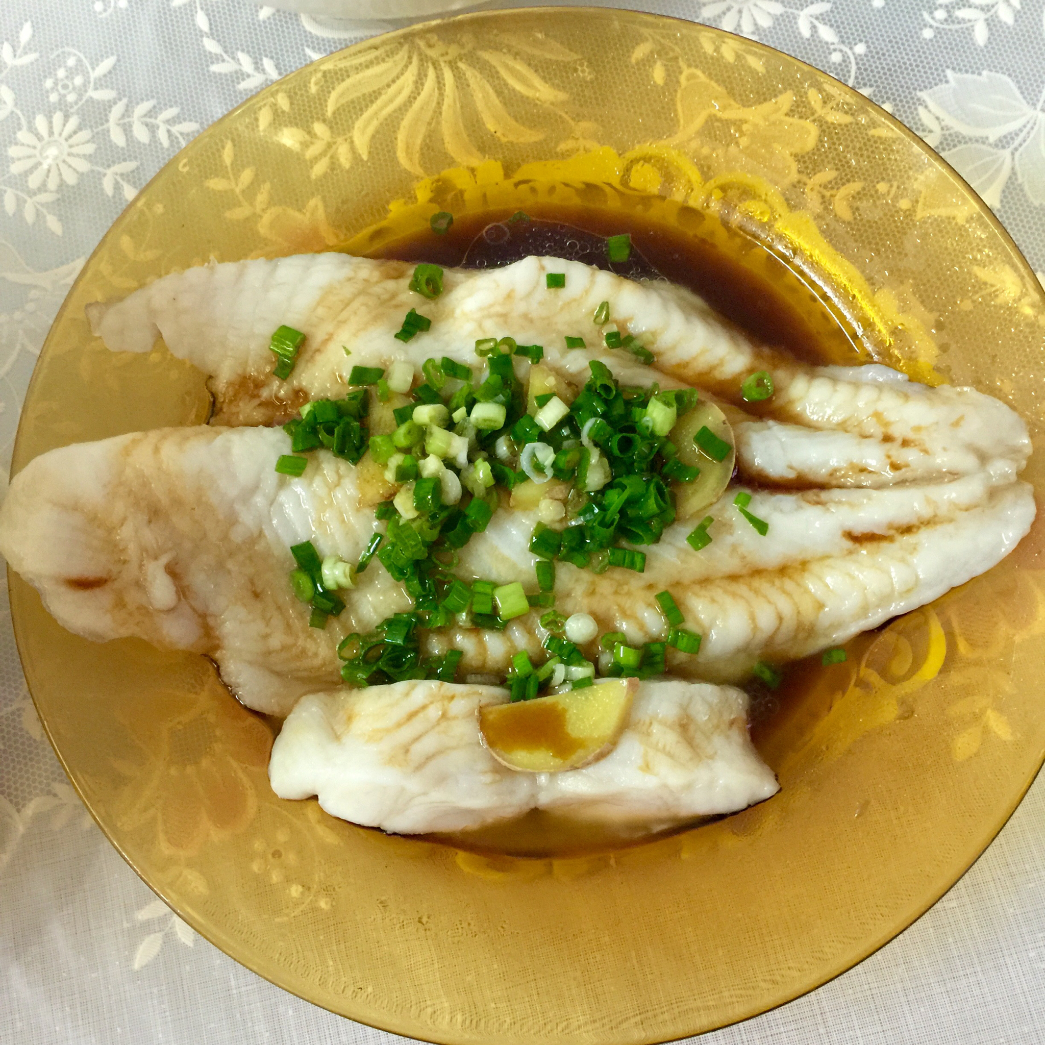 清蒸龙利鱼