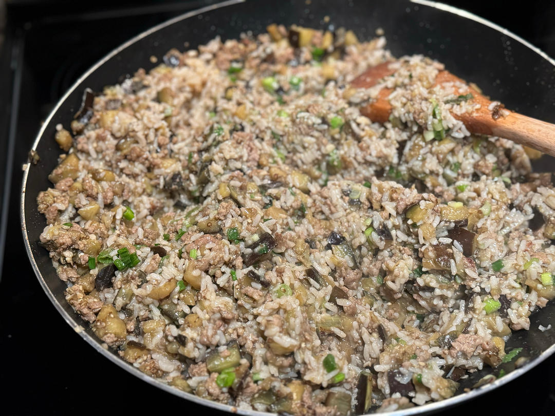 茄子炒饭