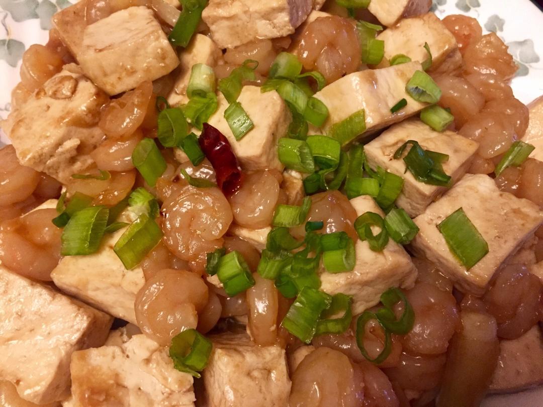 虾仁豆腐