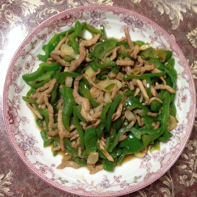 青椒肉丝