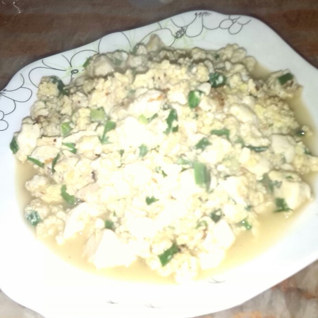 鸡刨豆腐