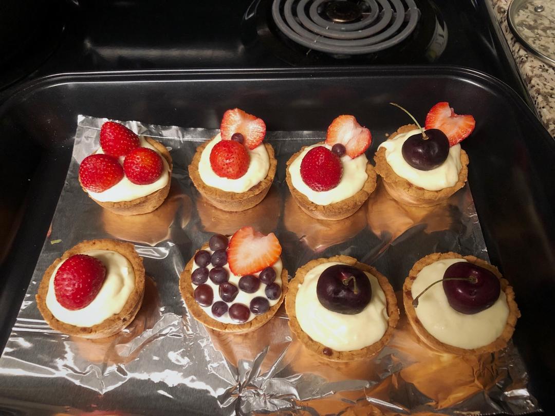 水果挞（挞皮是cookpad上的付费配方）