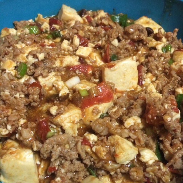 番茄肉末豆腐