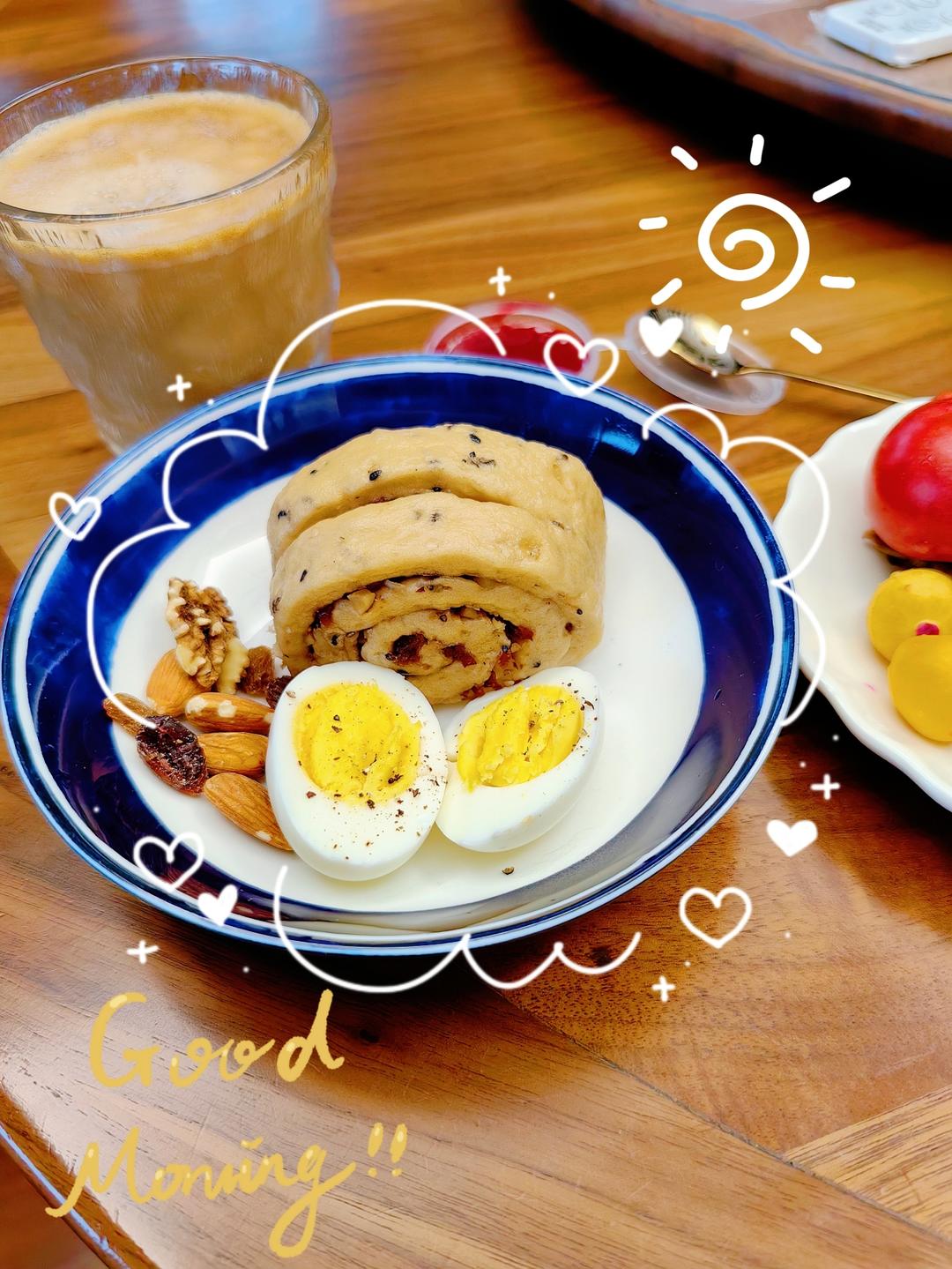 有料的红糖馒头（土豪包）