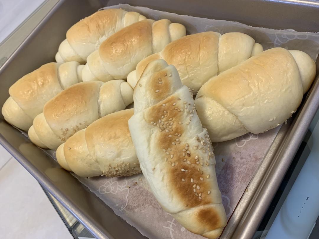 日式の盐可颂·盐面包..