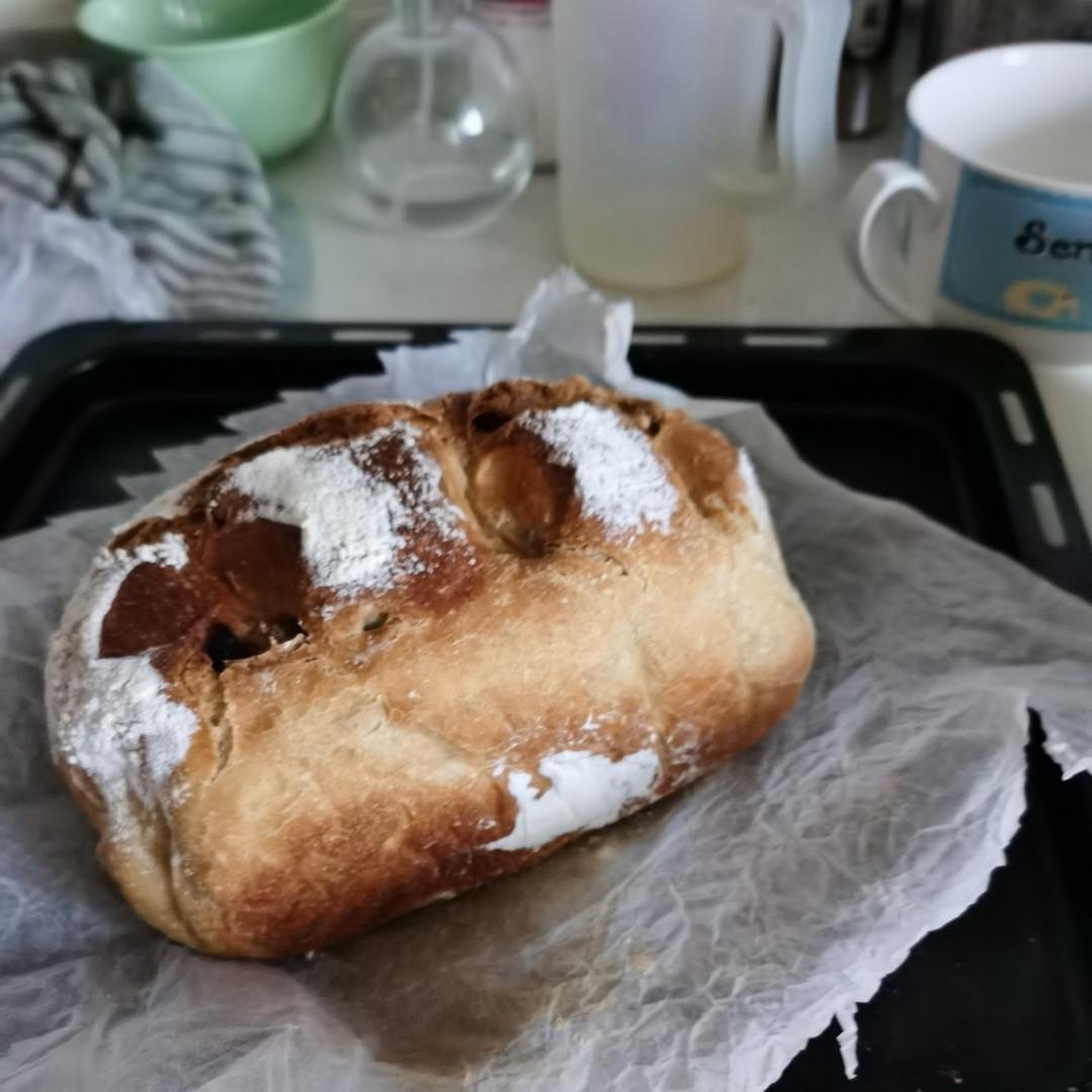 无糖无油的全麦欧包