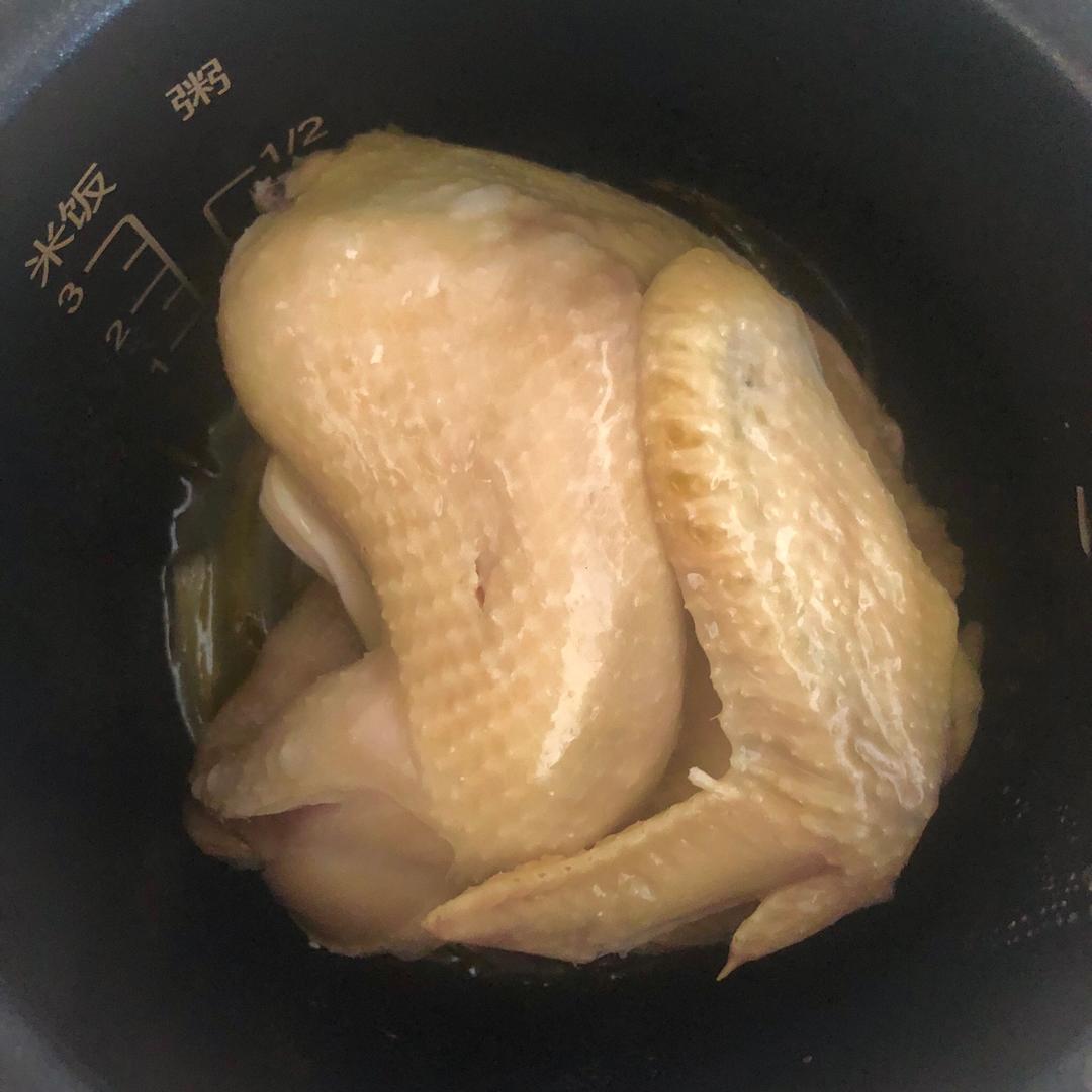 电饭煲版盐焗鸡