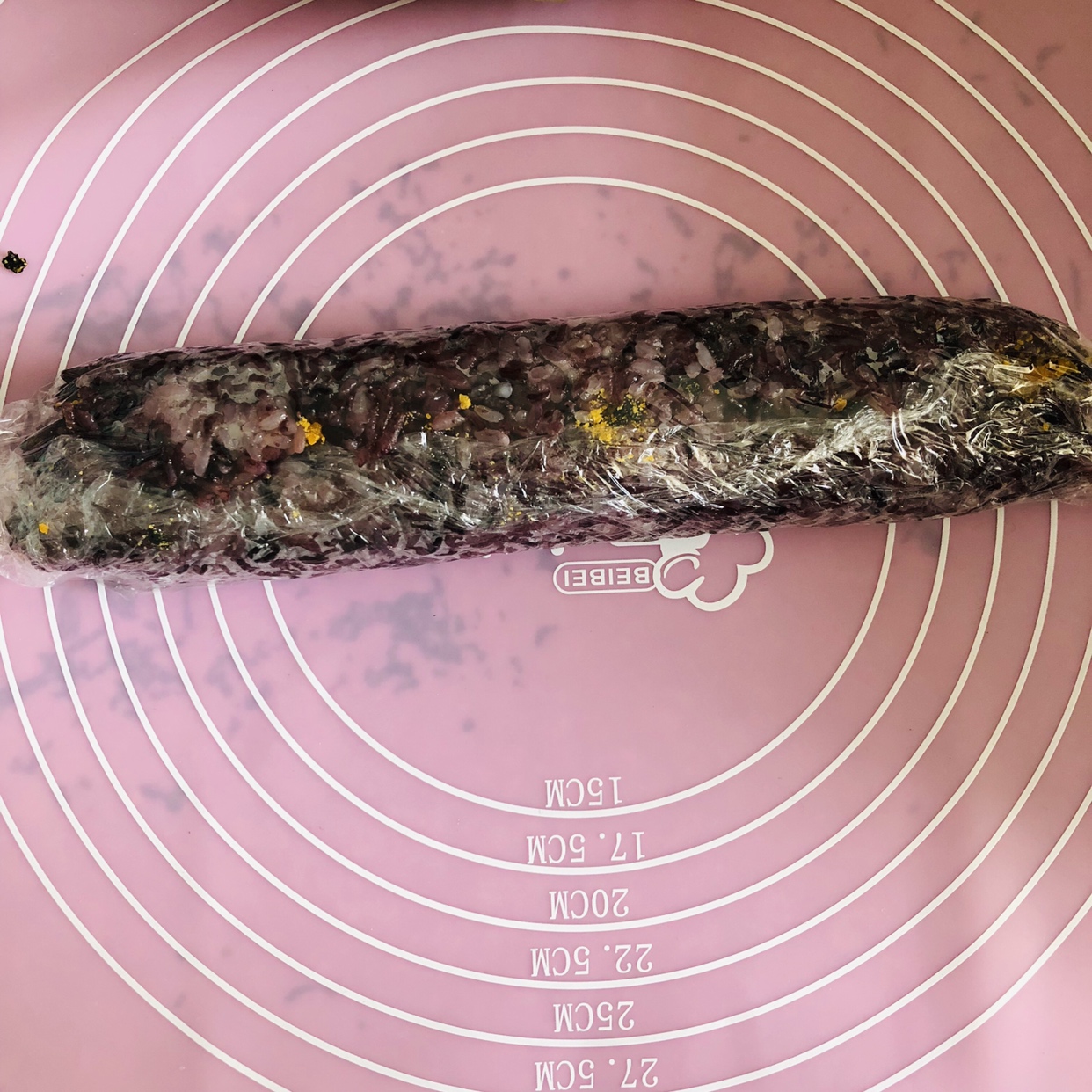 咸蛋黄海苔粢饭团的做法 步骤13
