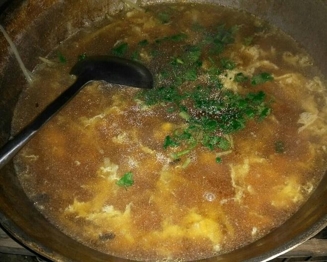土豆丝鸡蛋汤的做法
