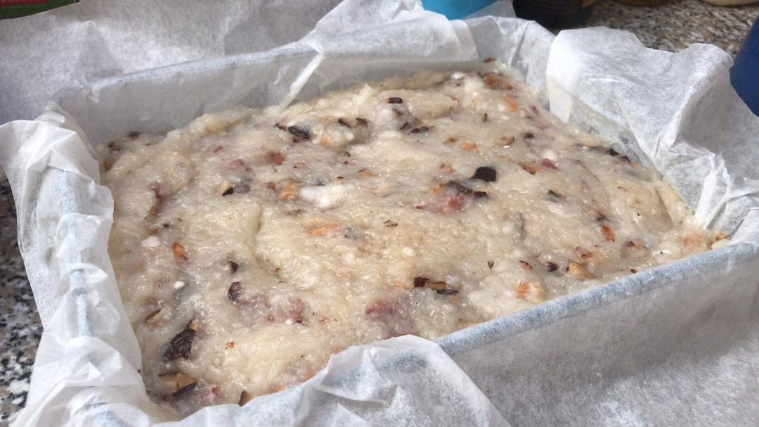 广式腊味萝卜糕