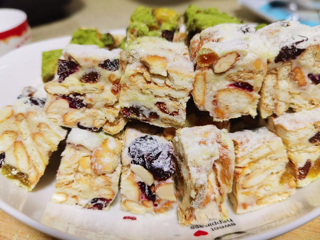 雪花酥  不甜版