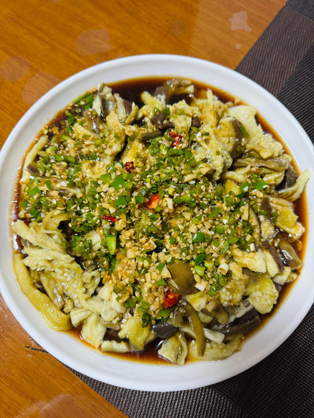 蒜香蒸茄子