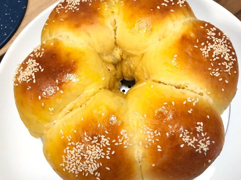 纯奶手撕吐司的做法 步骤1