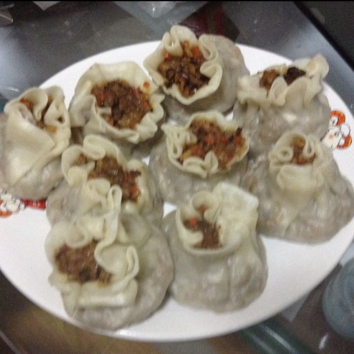 简易糯米烧卖（附烧卖包法）